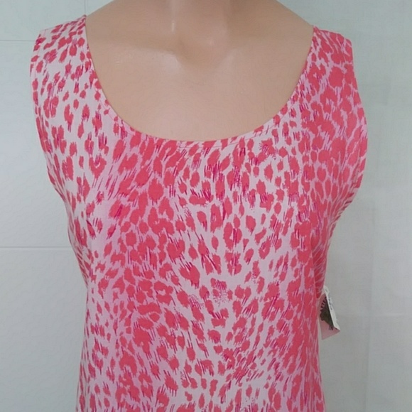 Vintage Connie Choi Print Dress sz S - Picture 4 of 7